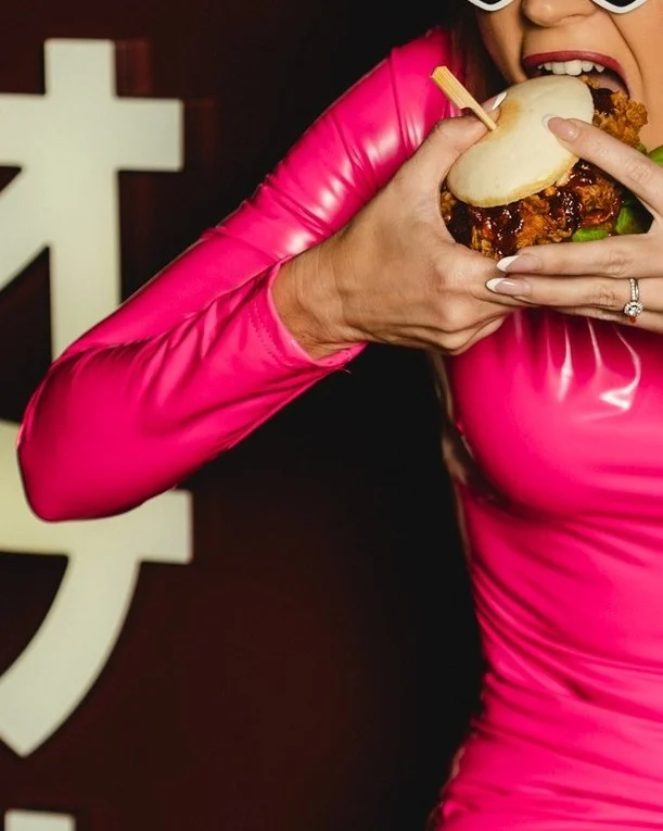 Indulge in the ultimate culinary delight by pairing our mouthwatering #Baoger of choice with our signature cocktail, HAKUMON, which boasts a vibrant and playful spirit. Each bite of the #Baoger is packed with savoury flavours that perfectly complement the refreshing and imaginative notes of HAKUMON. We invite you to visit us and experience the delicious goodness that #MeeSo has to offer - it's a combination that promises to tantalise your taste buds!

#MeeSoSydney #MeeSo #CityofSydney #SurryHills #Japanese #Korean #ThingsToDoSyd
